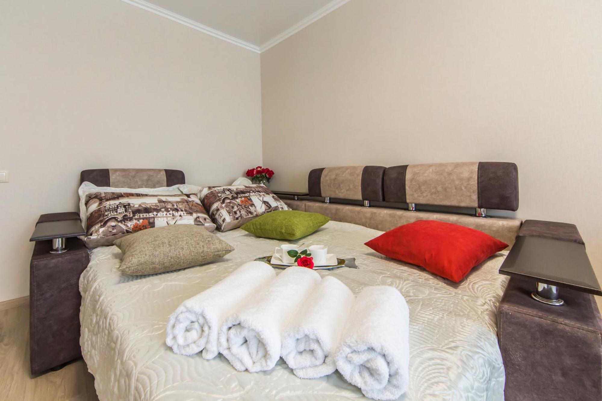 The Best Rest In This Stylish, Cozy Apartament. Apartment Киев Екстериор снимка